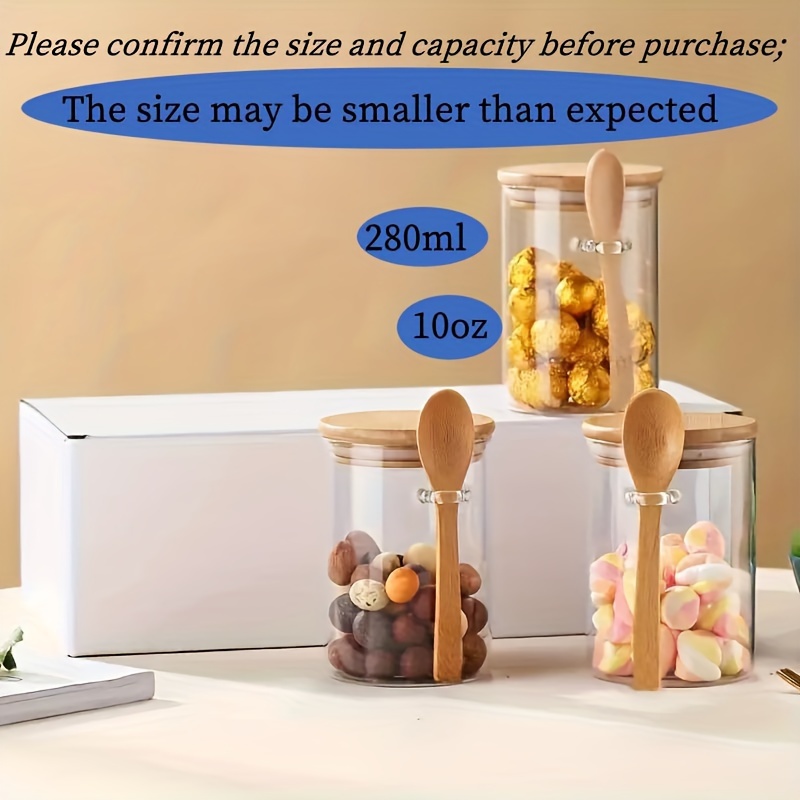 280 ml Şekerlik, Bisküvi Kavan - Food Storage Set Glass incelemesi ve fiyatı