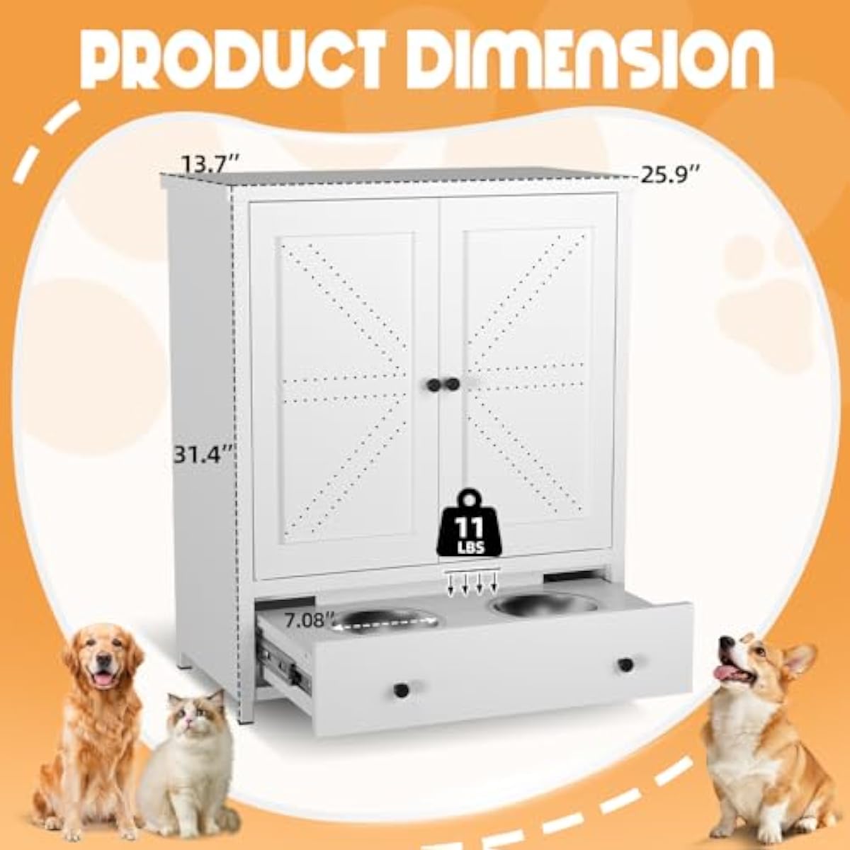Çekmeceli ve 2 Çıkarılabilir P - Food Storage Pet incelemesi ve fiyatı