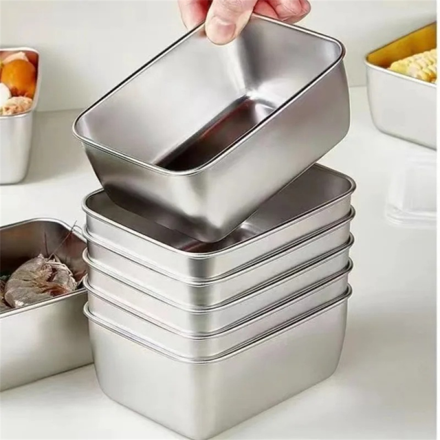 1/3/5 adet paslanmaz çelik gıd - Food Storage Box Stainless Steel incelemesi ve fiyatı