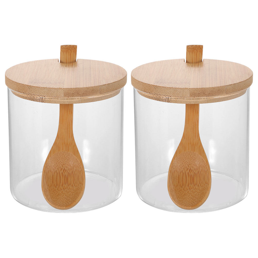 2 Adet Şeffaf Cam Baharatlık S - Food Storage With Glass Lids incelemesi ve fiyatı