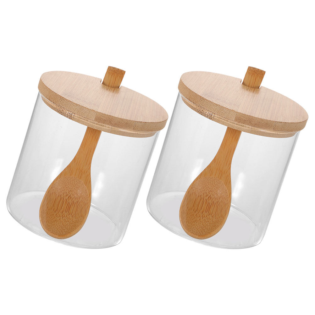 2 Adet Şeffaf Cam Baharatlık S - Food Storage With Glass Lids incelemesi ve fiyatı