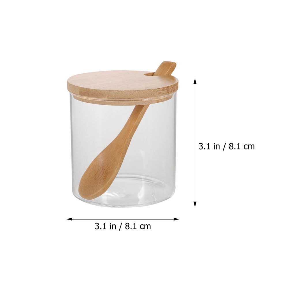 2 Adet Şeffaf Cam Baharatlık S - Food Storage With Glass Lids incelemesi ve fiyatı