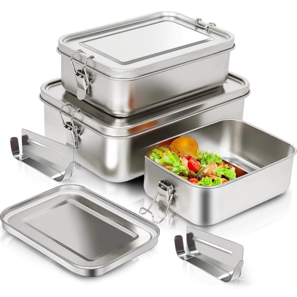 Paslanmaz Çelik Bento Kutusu M - Food Storage With Lock incelemesi ve fiyatı